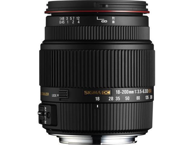 SIGMA 18-200mm F3.5-6.3 DC Lens For Pentax