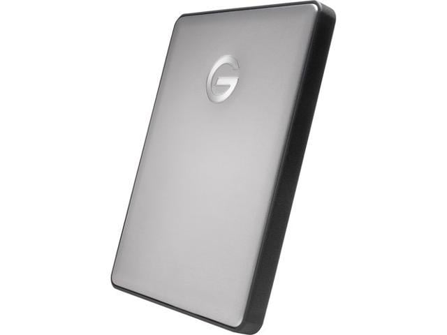 G Technology 2tb G Drive Mobile Usb C Portable Drive Usb 3 1 Gen 1 Model 0g 1 Space Gray Newegg Com