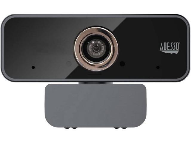 Adesso CyberTrack 6S Webcam - 8 Megapixel - 30 fps - USB 2.0 - TAA Compliant