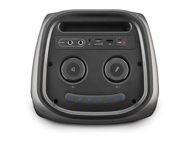 NGS Wild Temper 200W Portable & Wireless BT Speaker with RGB LED Lights Model WILDTEMPER