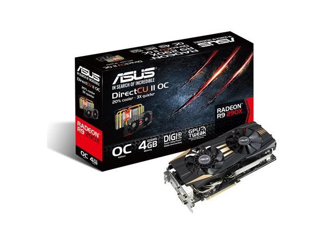 ASUS 4GB Radeon R9 290X GDDR5 512-Bit PCI Express 3.0 HDCP Ready