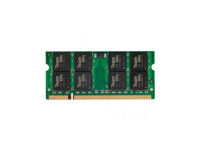Team 1GB  Elite DDR2 PC2-5400 667MHz SO-DIMM 200 pins laptop memory module Model TED21G667C5-S01