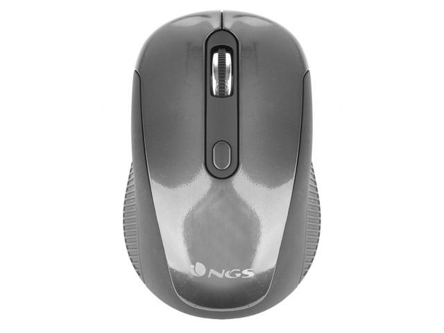 NGS 2.4Ghz Wireless Optical Mouse 3 Buttons, NGS Haze Color Black Model HAZE