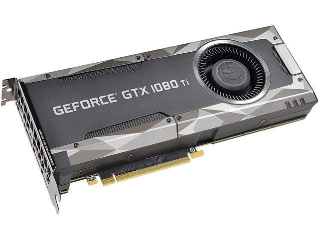EVGA GeForce GTX 1080 Ti GAMING, 11GB GDDR5X, DX12 OSD Support (PXOC)  Graphics Card