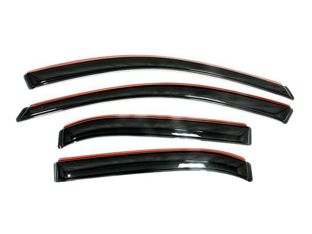 Photo 1 of *SEE last picture for damage* 
Auto Ventshade AVS 194355 in-Channel Ventvisor, 4 pc 02-06 Chev Avalanche/00-06 Suburban, 02-06 Cadillac Esc EXT, 01-06 GMC Yukon XL, 01-07 Silverado/Sierra 1500, 2500, 3500 Incl. Classic, Crew Cab
