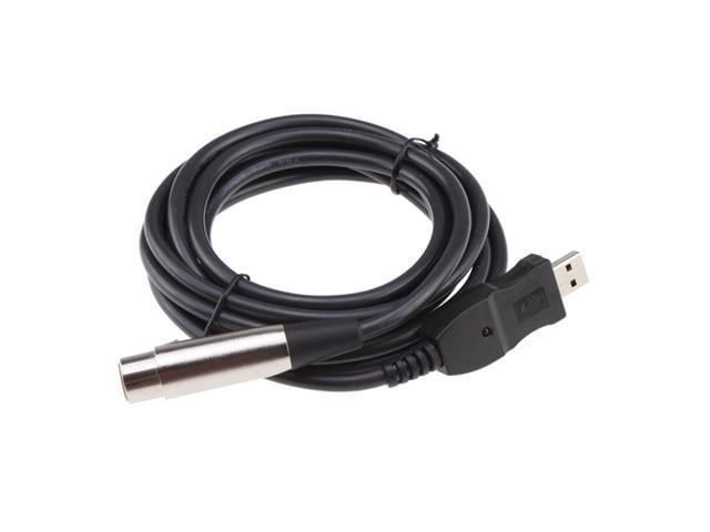 3m Usb 2 0 Male To Xlr Female Microphone Mic Link Cable Adapter Windows Win7 Mac Os Pc Newegg Com