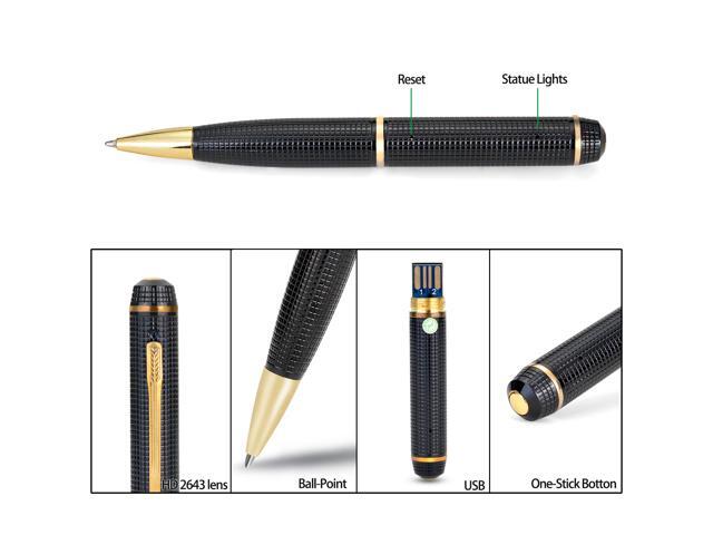 32GB 1080p FULL HD Spy REC PEN USB Cam Nanny Video//Voice Hidden Recorder Camera