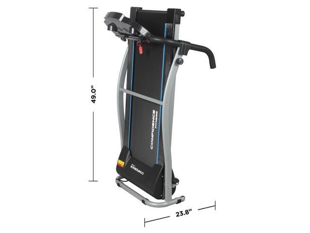 confidence folding treadmill
