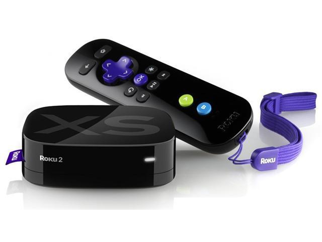 Roku 2 XS 1080p HD Streaming Media Player W/ Motion Sensor Control & Angry Birds - 3100X-B