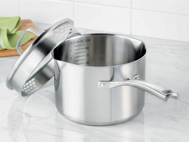 Calphalon 3.5-qt. Stainless Steel Classic Stainless Steel Saucepan Calphalon 3.5 Quart Stainless Steel Saucepan