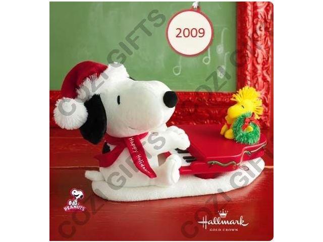 swingin with snoopy 2009 hallmark plush