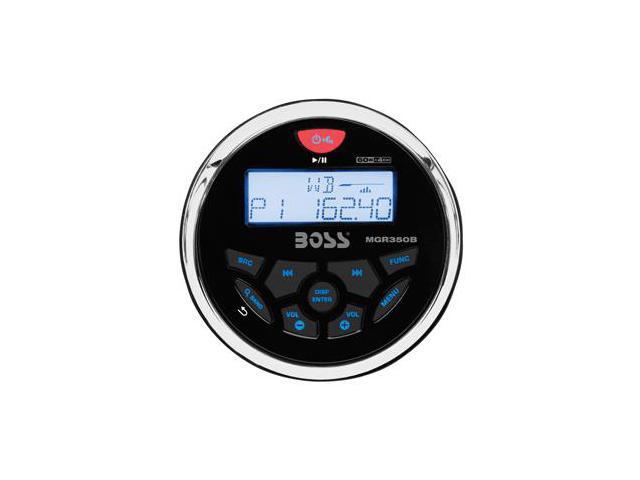 Boss Audio MGR350B Boss Audio Marine AM//FM//BT Receiver Gauge style