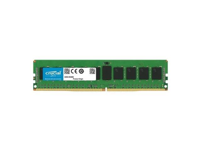 Crucial 16GB RAM DDR4-2400 - CT16G4RFS424A - Memoria Server Registrata RDIMM - Usata Testata