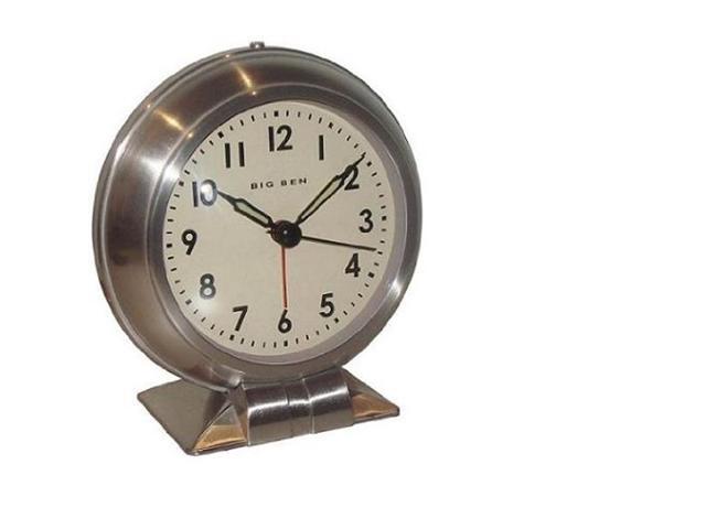 Westclox Big Ben Classic Alarm Clock Silver 90010A Newegg