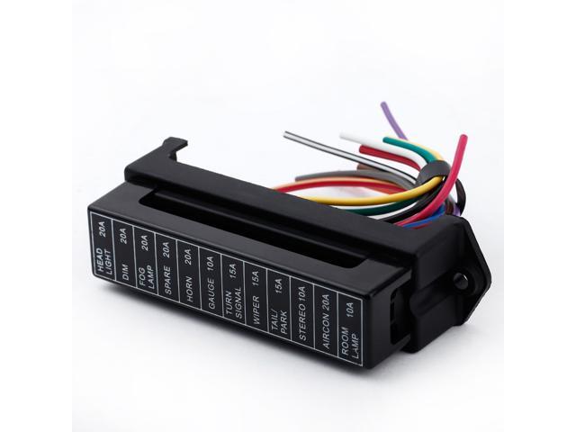 12 way dc32v circuit car auto blade fuse box block holder atc ato 2 12 way dc32v circuit car auto blade fuse box block holder atc ato 2 input