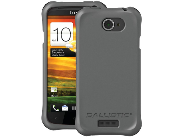 BALLISTIC LS0916-M145 HTC(R) One S(TM) LS Smooth Case (Charcoal; 4 orange, 4 teal, 4 charcoal & 4 black bumpers)
