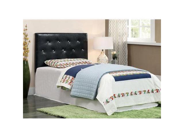 Furniture Of America Idf 7949bk Hb T Nyla Twin Headboard Black Furniture Of America Idf 7949bk Hb T Nyla Twin Headboard Black