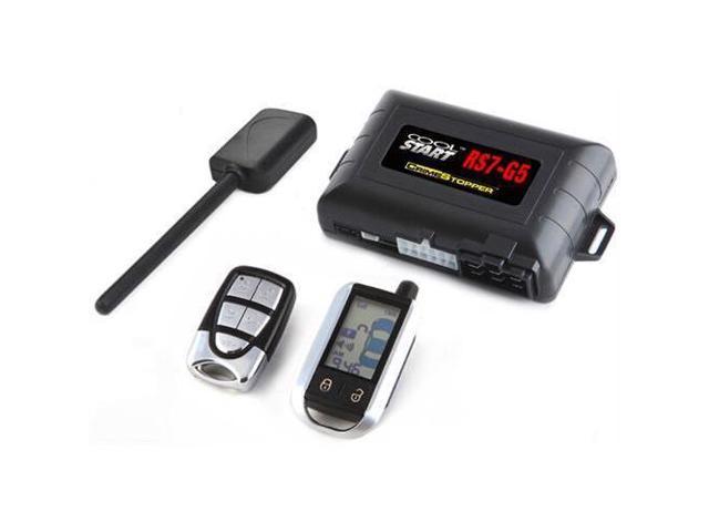 CrimeStopper RS7-G5 Cool Start 2-Way LCD Paging Remote-Start & Keyless ...