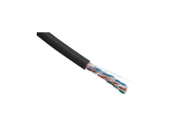 VCOM NC614-1000-BLACK  NC614-1000-BLACK 1000ft Cat6 UTP Cable (Black)