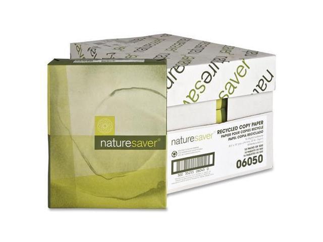 Nature Saver Recycled Paper 92 GE/102 ISO 20 lb. 8-1/2"x14" 10 RM/CT WE 06050