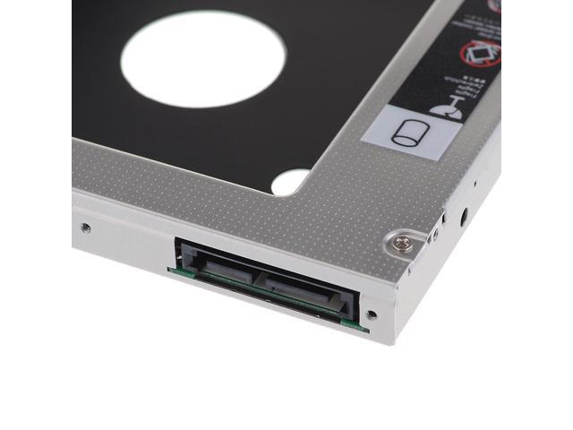 Universal 12.7mm SATA 2nd HDD HD Hard Drive Caddy Adapter For Laptop CD /  DVD-ROM Optical Bay, HP, DELL, Thinkpad, Sony, Toshiba, ASUS, Fujitsu, Acer 