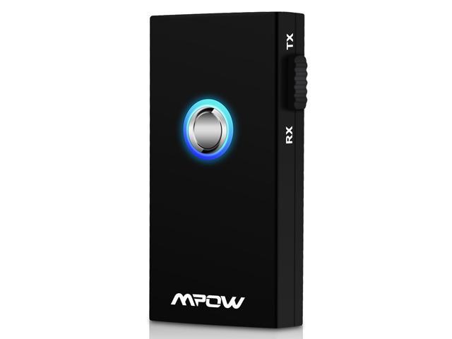 Mpow Streambot 2-In-1 Wireless Bluetooth Audio Music Streaming Switchable Transmitter and With 3.5mm Stereo Output -Connect Your PC iPhone iPod iPad Tablets Or MP3 Player To Speakers or Car - Newegg.com