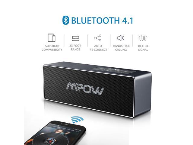 mpow bass bluetooth speaker