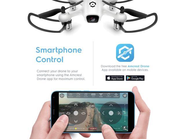 smartphone controlled drone with camera