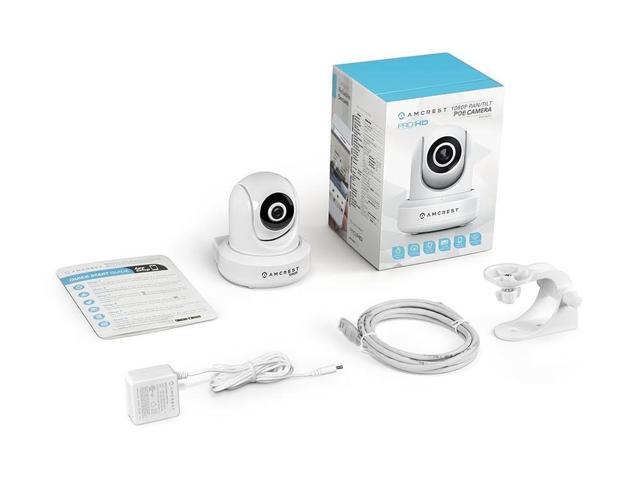 Amcrest ProHD 1080P POE Power Over Ethernet IP Camera With Pan Tilt Two Way Audio Optional 