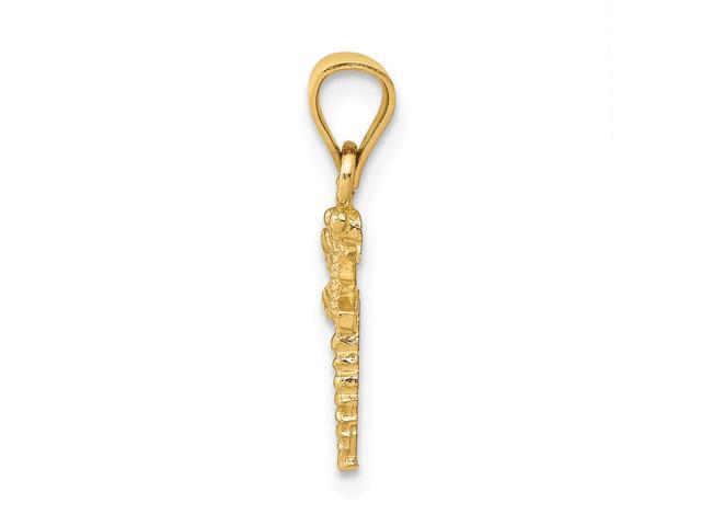 14k Yellow Gold Dragonfly Pendant Newegg Com 14k Yellow Gold Dragonfly Pendant