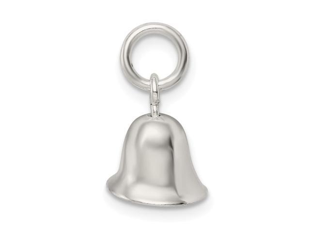 Sterling Silver Dog Charm 0.4IN long x 0.5IN wide