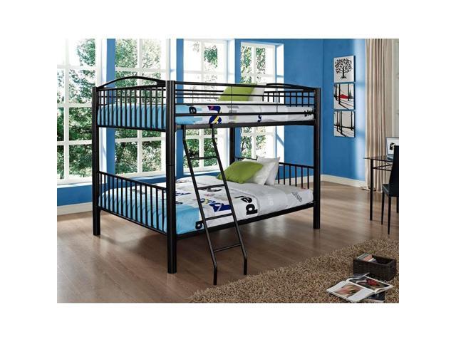 Powell Heavy Metal Black Full Over Bunk Bed 938 137 Newegg Com Powell Heavy Metal Black Full Over Bunk Bed 938 137
