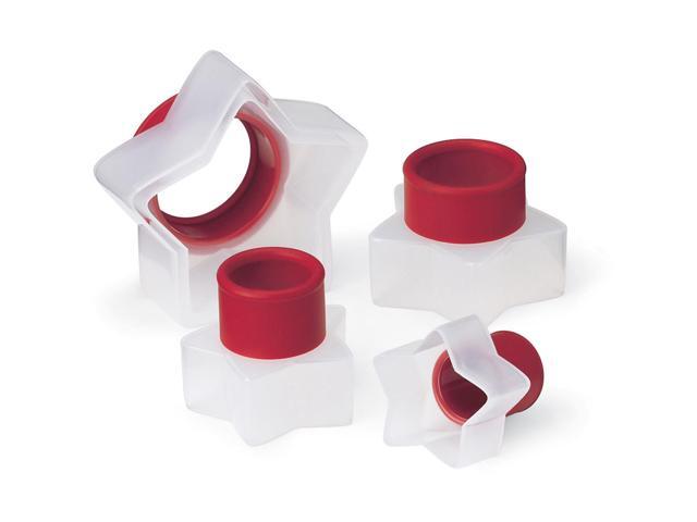 NEW Round Fluted Snap Fit Cookie Cutters Set of 5 from Cuisipro 395