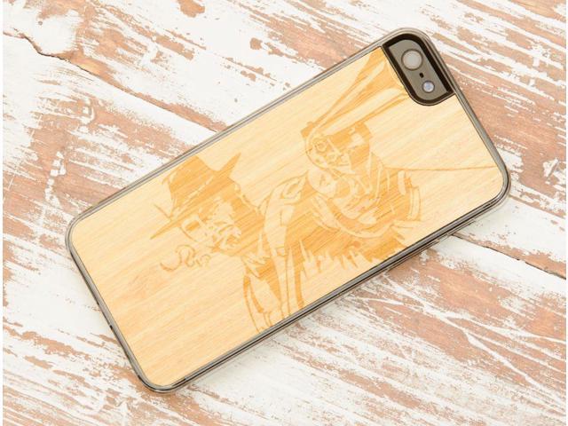 CARVED - Wild West - Bamboo Wood iPhone 5 / 5S Clear Case