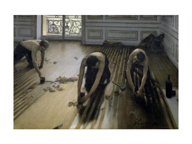 The Floor Scrapers 1875 Gustave Caillebotte 8 X 10 Oil On Canvas Musee Dorsay Paris Poster Print 8 X 10