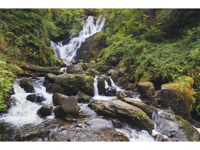 Torc Waterfall In Killarney National Park County Kerry Republic Of