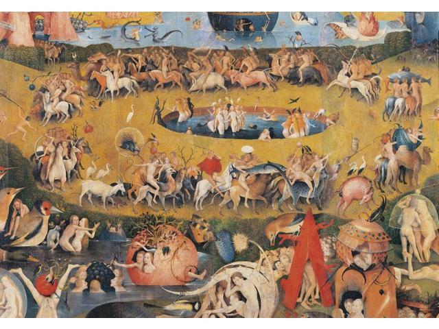 The Garden Of Earthly Delights Poster Print 24 X 18 Newegg Com