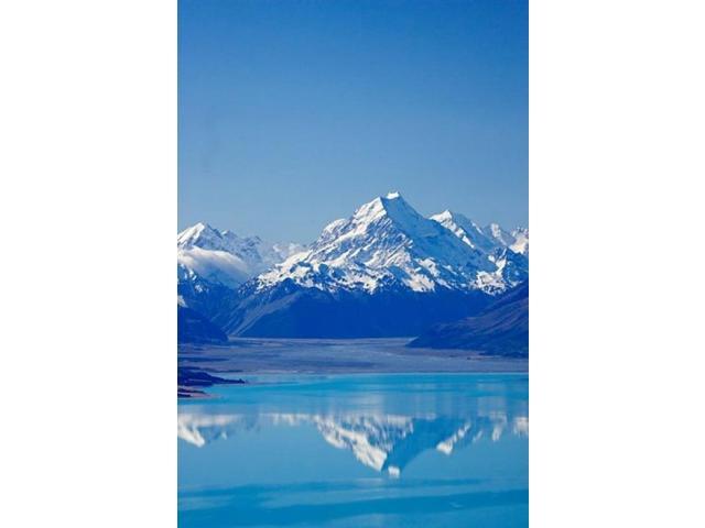 Aoraki Mt Cook And Lake Pukaki South Canterbury South Island New Zealand Print By David Wall 12 X 17 Newegg Com