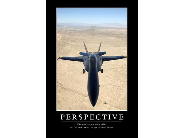 Perspective Inspirational Quote And Motivational Poster Poster Print 11 X 17 Newegg Com