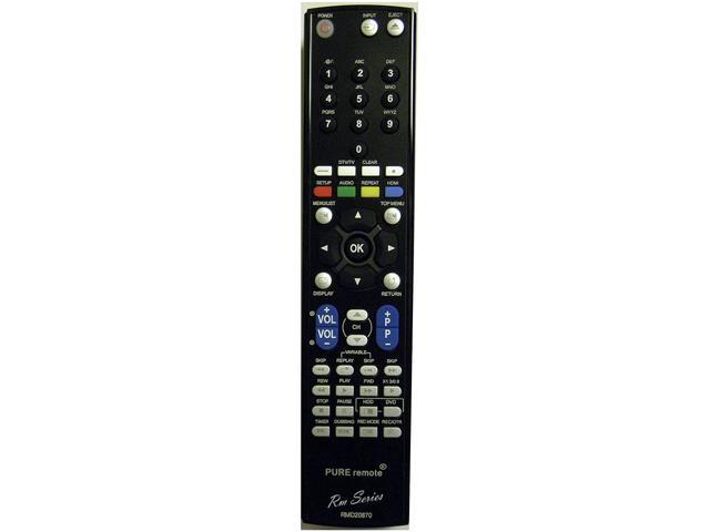 Replacement Remote Control For NB820UD - Magnavox HDD/DVD Recorder ...