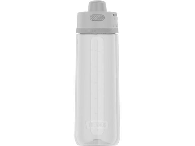 Thermos 24-Ounce Guardian Vacuum-Insulated Hard Plastic Hydration Bottle  Sleet White (TP4329CL6)