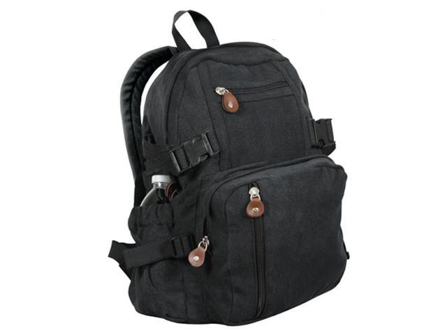 rothco vintage canvas compact backpack