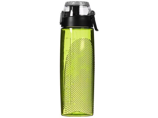thermos hydration bottle with rotating meter