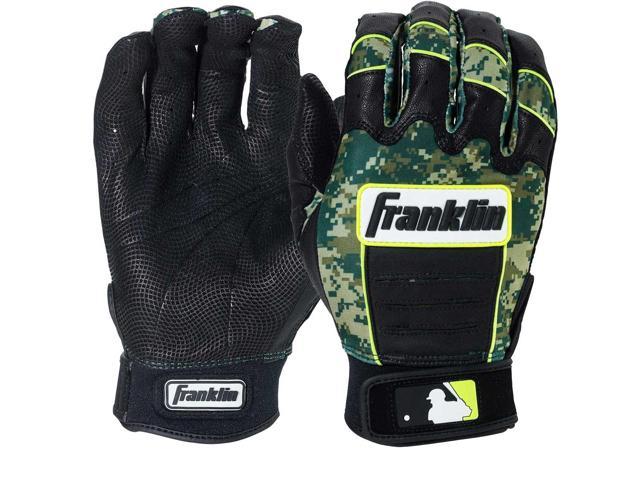 green and yellow batting gloves