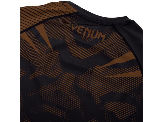 Venum No-Gi 2.0 Long Sleeve MMA Compression Rashguard Black//Brown