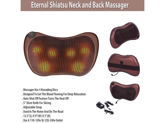 Eternal Shiatsu Neck And Back Massager With Heat 0069