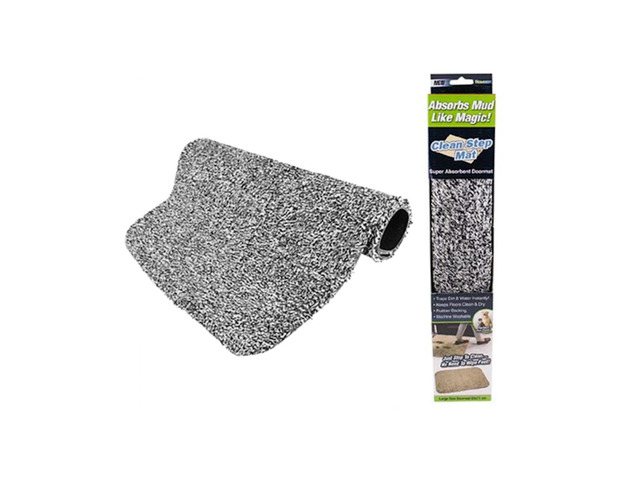 Clean Step Mat Doormat - Gray (18