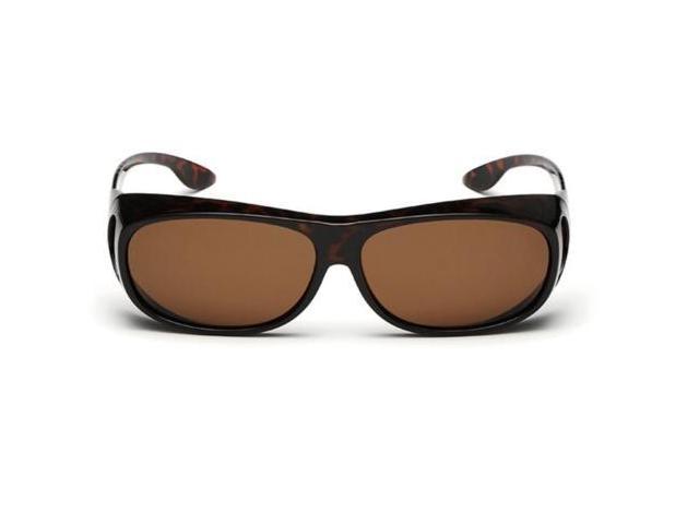 HD Vision Wrap Around Sunglasses, Tortoise