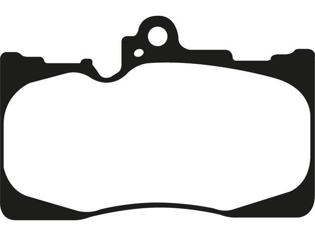 EBC Brakes DP31834C Redstuff Ceramic Low Dust Brake Pad EBC Brakes DP31834C Redstuff Ceramic Low Dust Brake Pad