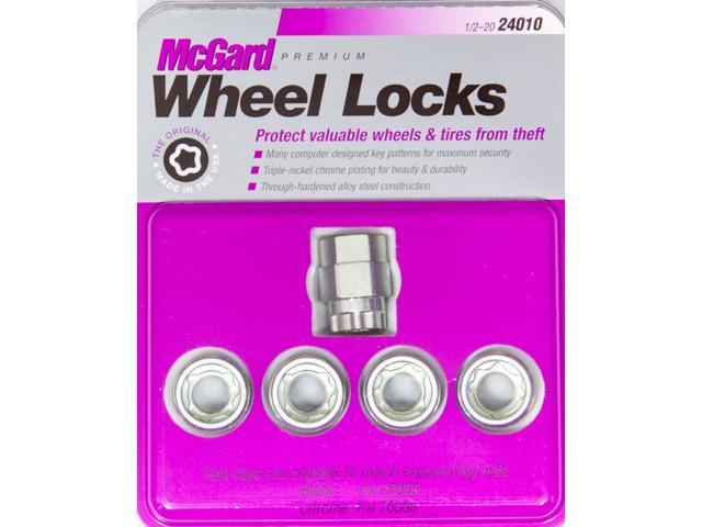 McGard 24010 Cone Seat- Under Hub Cap Wheel Lock Set (1/2